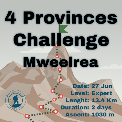 Picture of Hike #253: 4 Provinces Challenge: Mweelrea